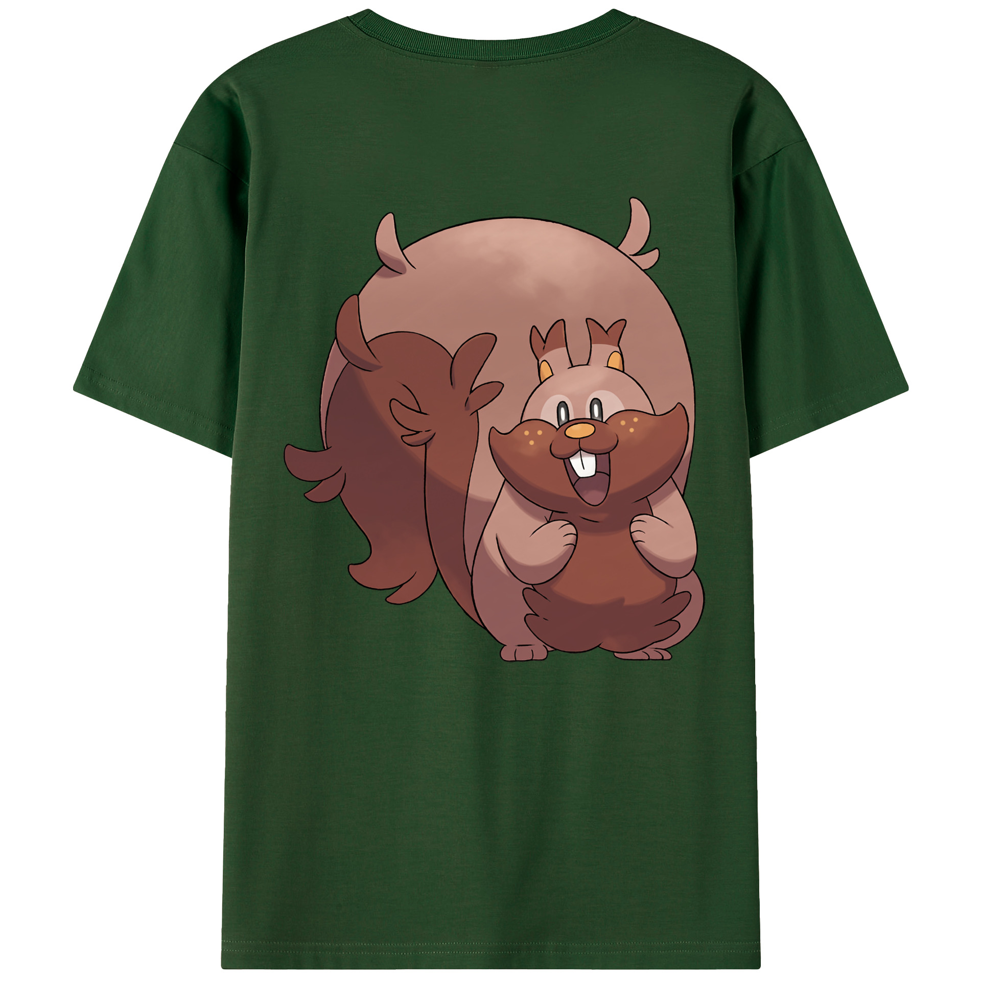 （画像用） ポケットモンスター Pokémon 綿100％半袖Tシャツ（背面プリント）